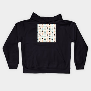 Mixed colored circles Kids Hoodie